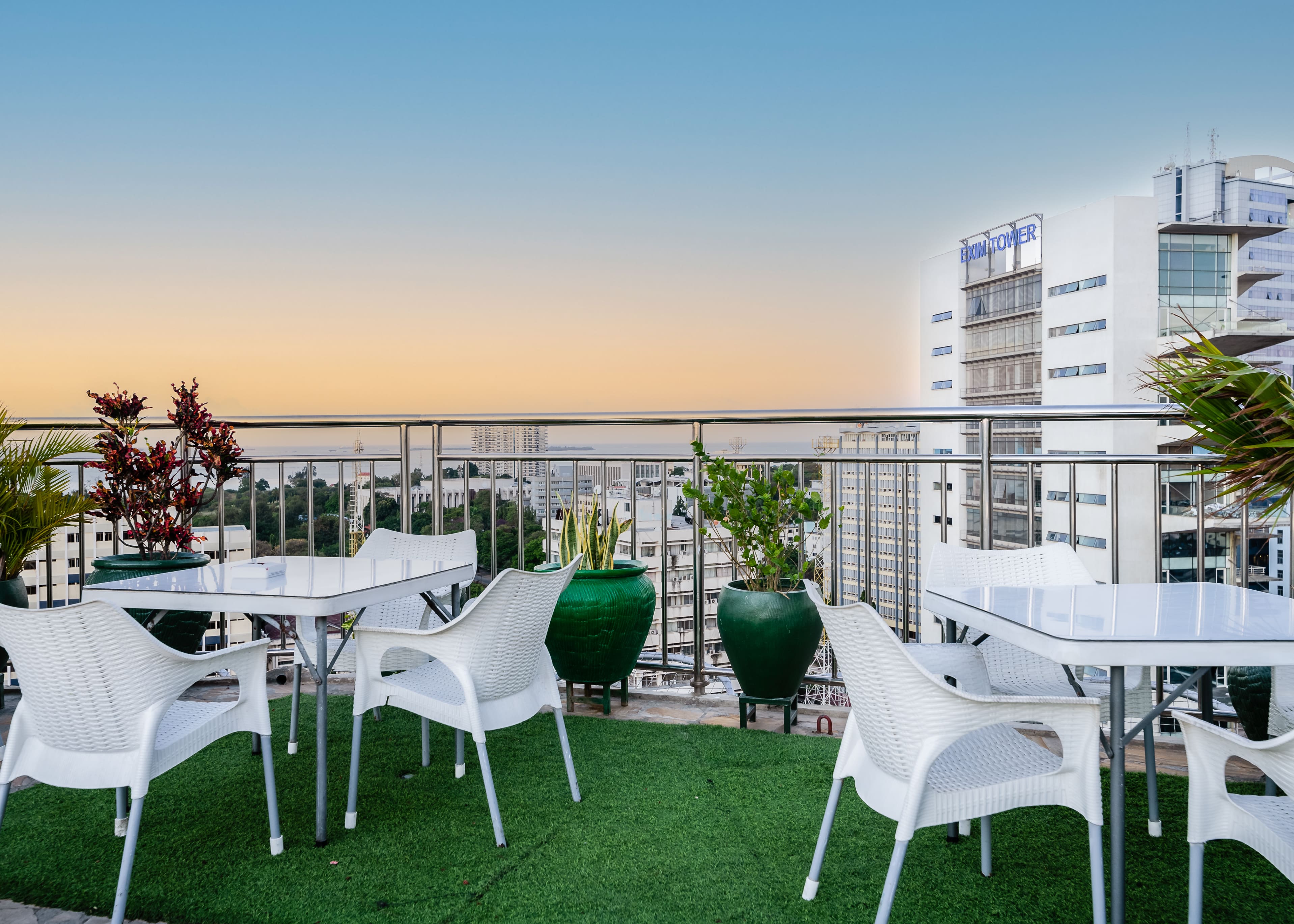 al dar Roof Top Restaurant at Holiday Inn Hotel in Dar es salaam